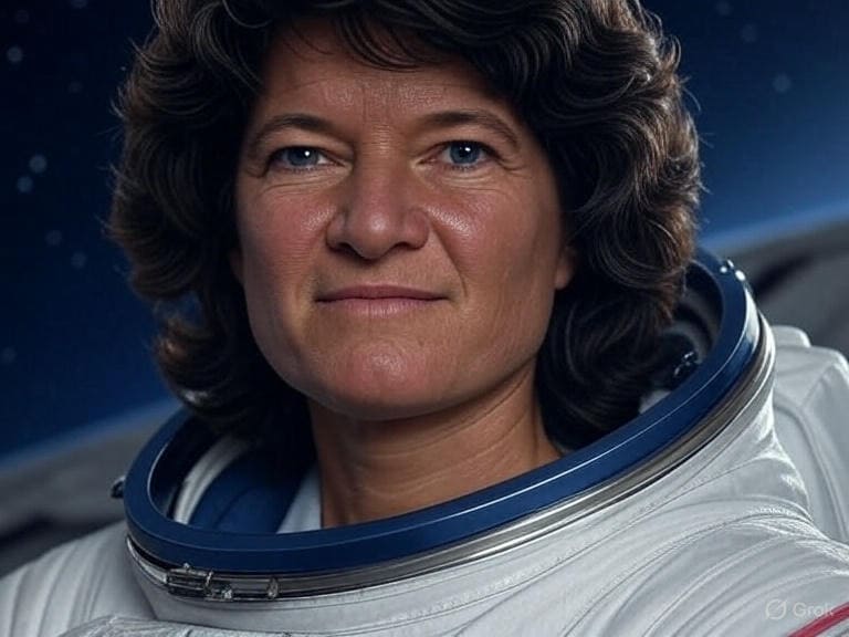 Sally Ride – first American woman in space